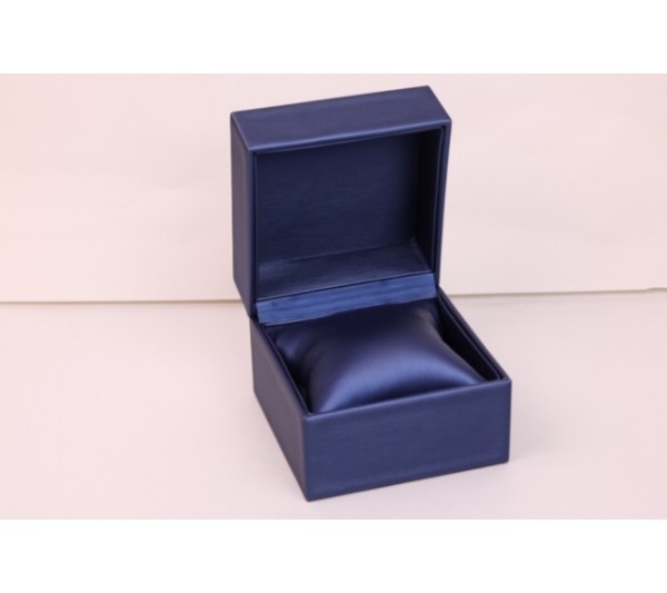 Steel Blue /Royal Blue Watch/ Bangle Box, 4 3/8"(L) x  4 3/8"(W) x 3 1/2" H