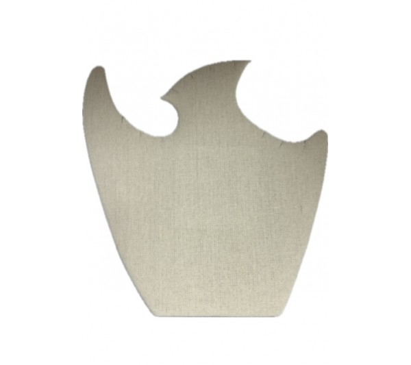Linen Curved Necklace Easel 9-3/8"X9-1/2"