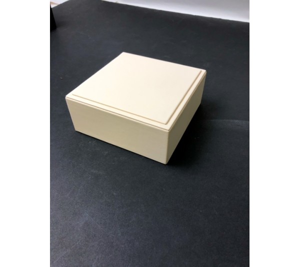 Beige Riser, 4 1/2" x 4 1/2" x 1 3/4"  H