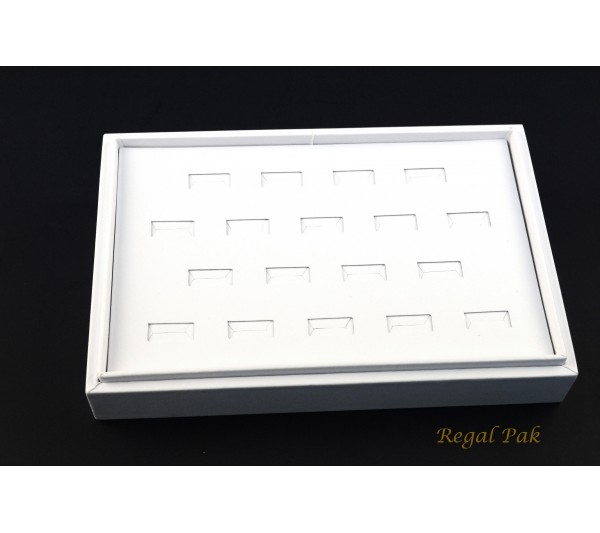 18-Rings Tray 9" x 6" x 2 1/4" H