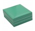 Classic Teal Blue Leatherette with Silver Trim, Box 2 5/8" x 3 1/8" x 1  1/8" H