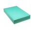 Classic Teal Blue Leatherette with Silver Trim, Necklace Box  4 3/4" x 7 3/8" x 1 1/8" H