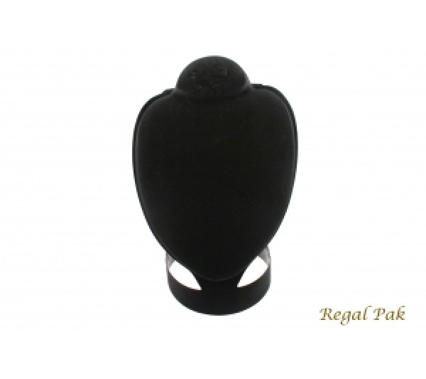 Black Collapsible Bust 6" X 5" X 9 1/2"H