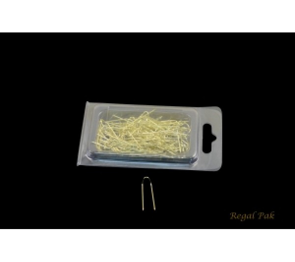 Gold U Pin (100 Pcs/Pack) 7/8"L