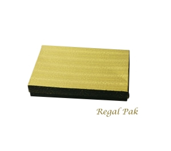 Gold Texture Cotton Filled Box 7 1/8 (100 pcs)
