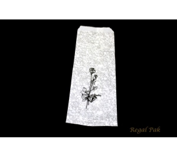 Silver Tone Jewelry Gift Bags (100 Pieces In A Pack) 4" By 11"