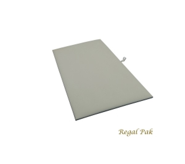 Full Size White Velvet Tray Pad 14-1/8" X 7-5/8"