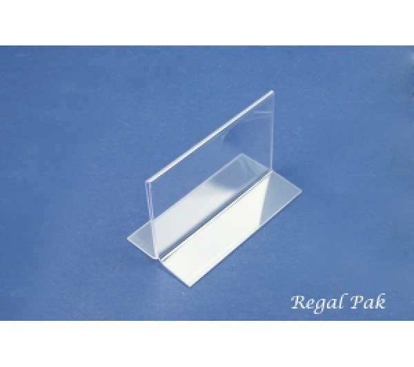 Acrylic Sign Holder 5 1/2" X 3 1/2"H