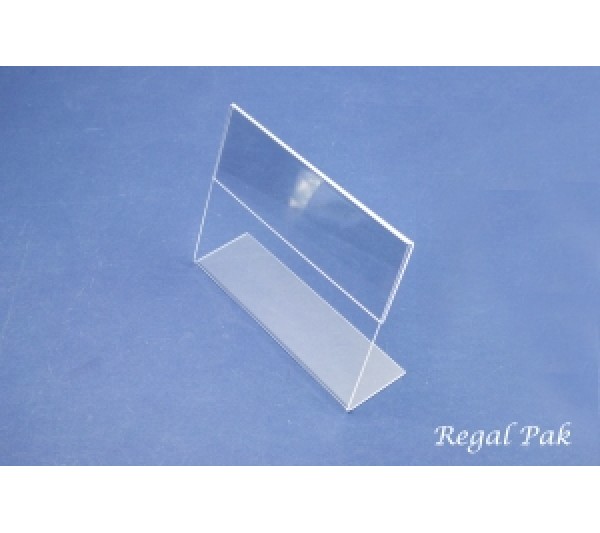 Acrylic Sign Holder (Slant Back) 7" X 5"H