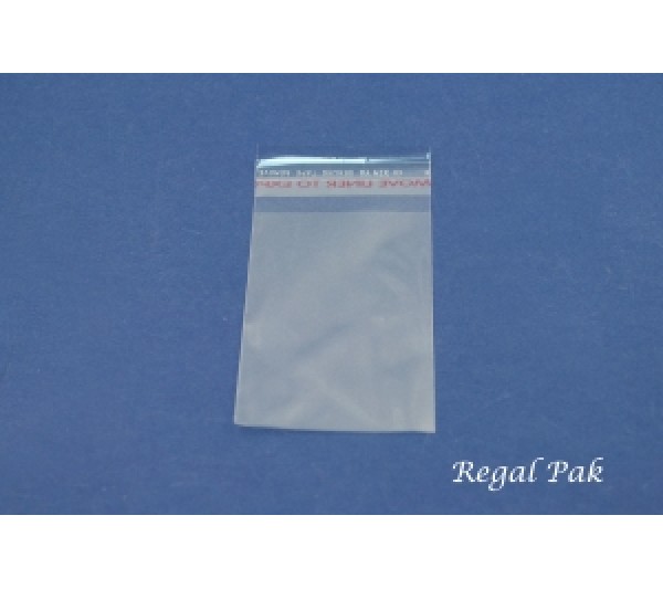 Ultra Clear Opp Bags With Self-Adhesive Seal (100 Pieces In A Pack) 2" X 3"