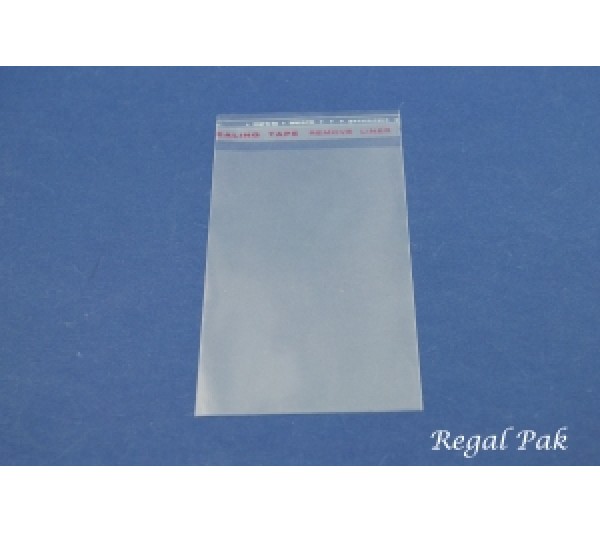 Ultra Clear Opp Bags With Self-Adhesive Seal (100 Pieces In A Pack) 3" X 5"