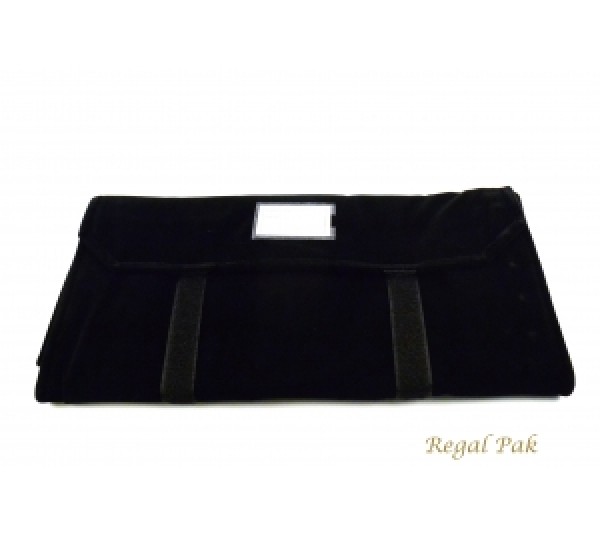 Black Velvet Long Chain Roll (16-Snap) 15-1/2" X 23-1/2"