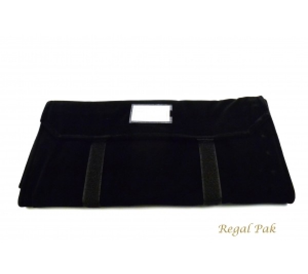 Black Velvet Long Chain Roll (16-Snap) 15-1/2" X 23-1/2"