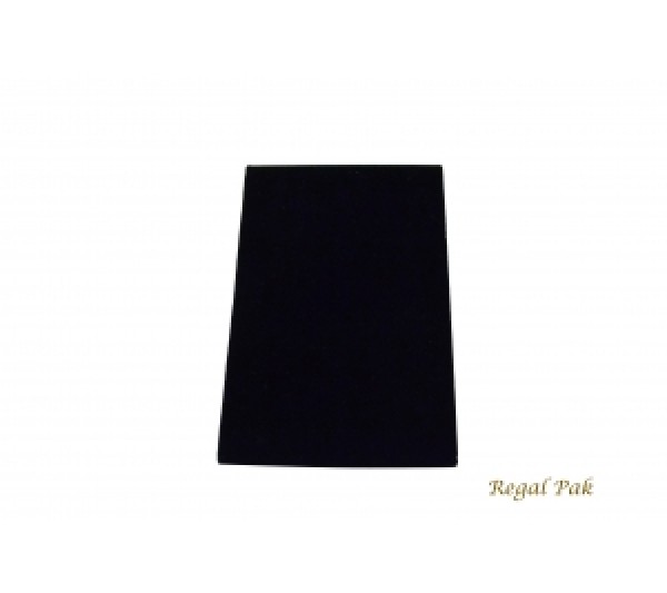 Large Black Velvet Bracelet Standing Ramp With Easel 4 3/4" X 5" X 7 3/8"H