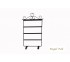 Black Metal Earring Display (32 Pairs) 10" X 15-1/4"H